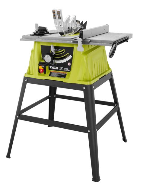 Ryobi table saw stand - Craftsman 921807 10 in. Table Saw with Stand and Laser Trac . Laser Trac Precision Guidance System; Extendable Out-feed Support for Control; ... Ryobi Table Saw: Motor Power: Robust motors ranging from 15 to 24 amps: Typically features motors with ratings of 10 to 15 amps: Build Quality: